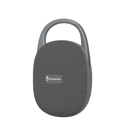 Waterproof Clip-On Speaker - Grey