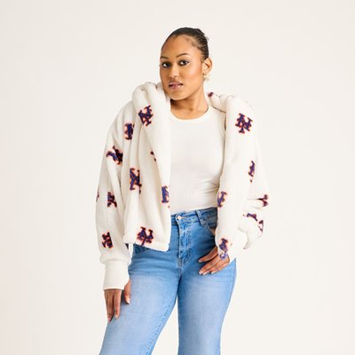 Cropped Lounger Lite - White/Mets