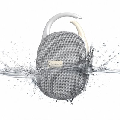Waterproof Clip-On Speaker - White