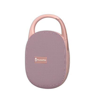 Waterproof Clip-On Speaker - Pink