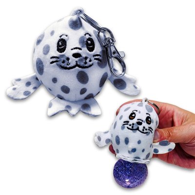 Plush Ball Jellies Bag Clip Collection - Sealife