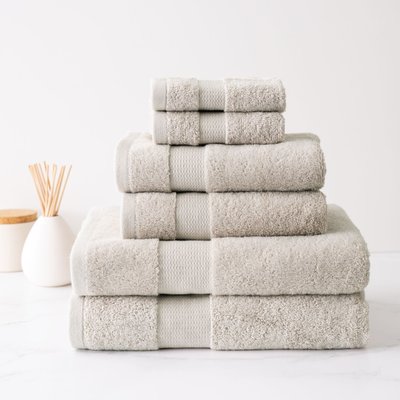 Turkish Towel Set (6 Pieces) - Oat