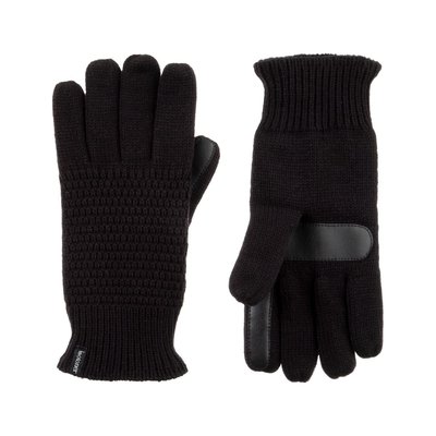 Women's SmartDri® Textured Knit Glove - Black