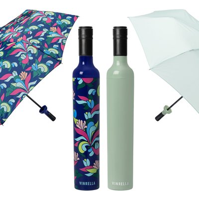 Wine Bottle Umbrella, Set of 2 - Emmeline/Sage