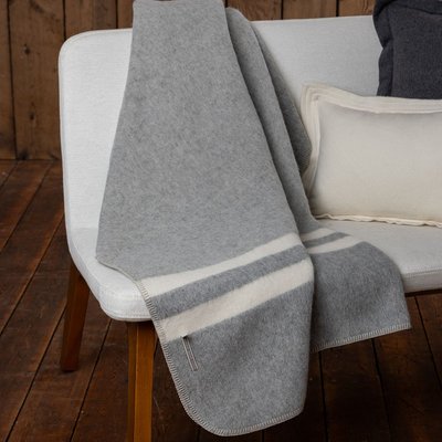 Field Blanket - Light Grey/Grey/Ivory