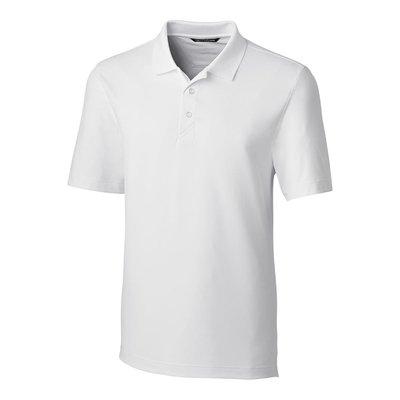 Forge Stretch Polo - White