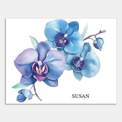 Folded Note Card Collection - Splendid Orchids