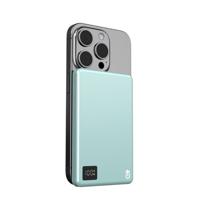 Magnetic Wireless Power Bank - 11 Color Options - Teal