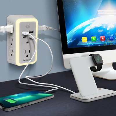 Surge Glow Multi Charging Station - Gray