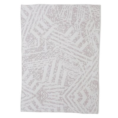 Cozychic Animal Stripes Throw - Cream/Stone