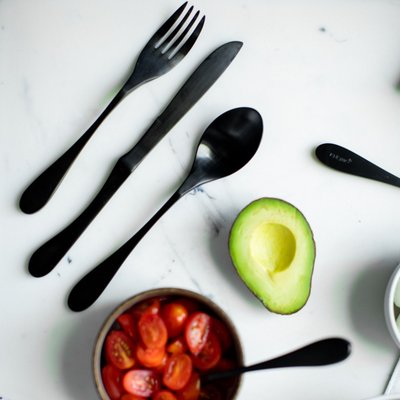 Flatware (12-Piece Set) - Black Matte