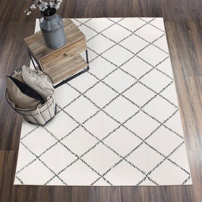 Medina Moroccan Rug - Ivory