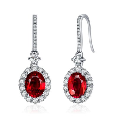 Palais Oval Earrings - 3 Color Options