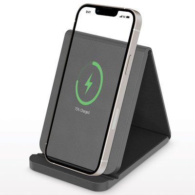 Folding Wireless Charging Stand - Black