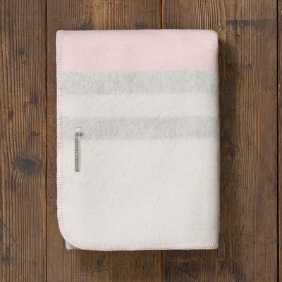 Field Blanket - Pink Powder/Ivory/Carbon