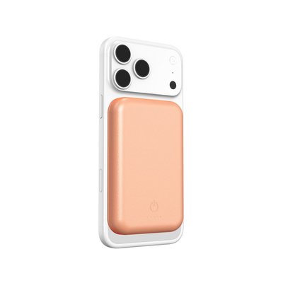Leather Power Bank - Rose Gold
