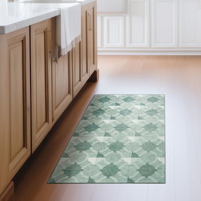 Dula Rug - Light Sage Green