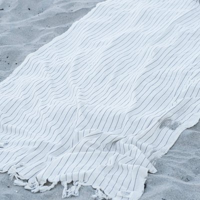 The Newport Towel - White