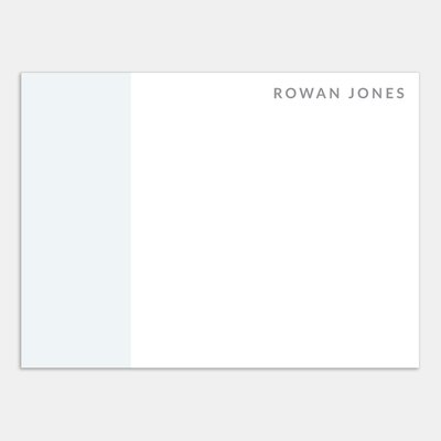 Flat Note Cards - Soft Impressions