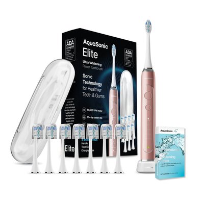 Electric Toothbrush & Whitening Strips Bundle