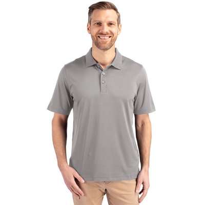 Forge Stretch Polo - Polished Gray