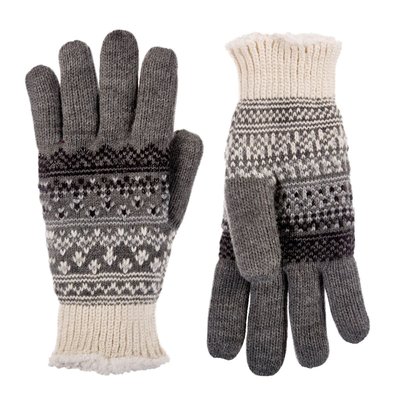 Women's Fair Isle Glove - Black