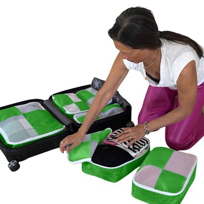 Packing Cubes (Set of 6) - Green