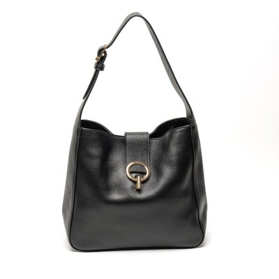Madison Leather Handbag - Black