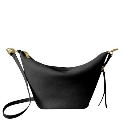 3 in 1 Leather Bag - Black