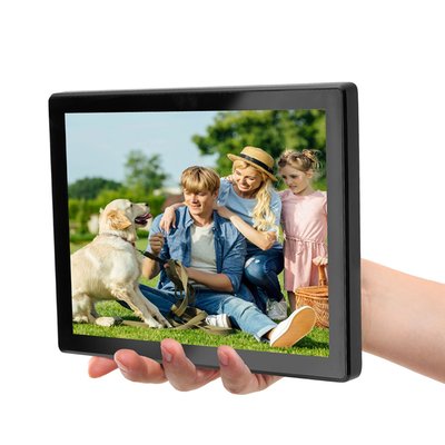 Wireless Digital Picture & Video Frame with Dock - Black