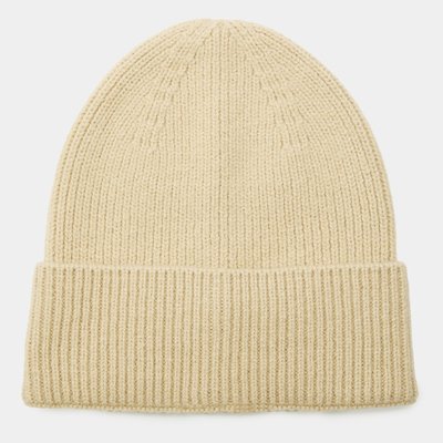 Cashmere Beanie - Oat