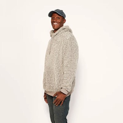 Classic Unisex Sherpa Hoodie - 4 Color Options