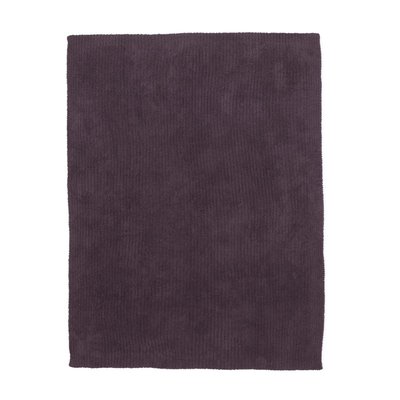 Ribbed Throw - Umber