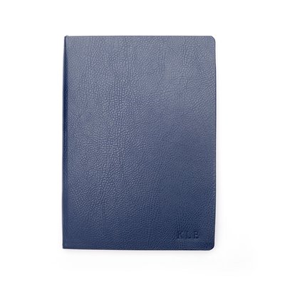 Monogrammed Leather Bound Journal - 7 Color Options