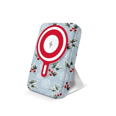 Wireless Charging Battery & Stand - Winter Frost