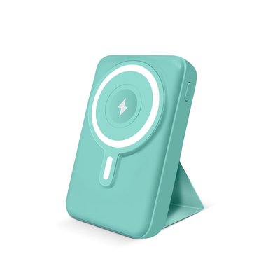 Wireless Charging Battery & Stand - Mint
