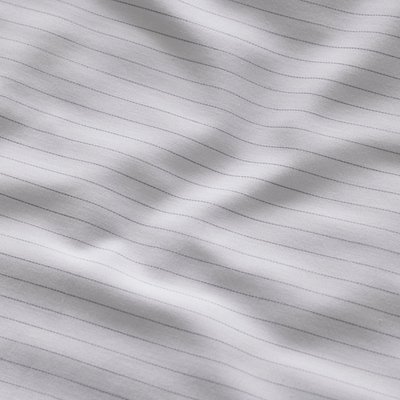 Signature Eyelet Sheet Set - White/Mineral Stripe