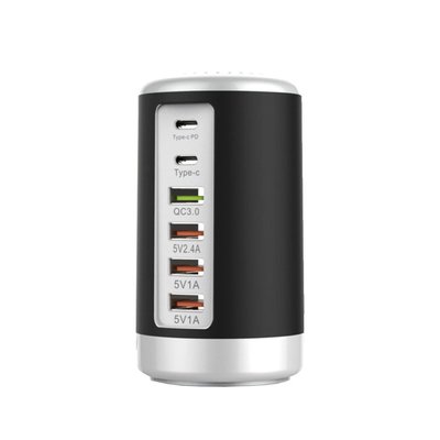 Power Tower Charging Ports - Black