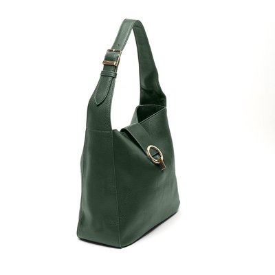 Madison Leather Handbag - Forest Green