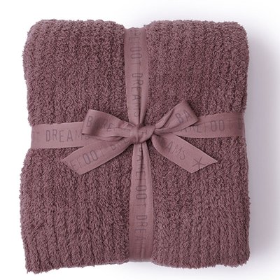 Ribbed Throw - Sable
