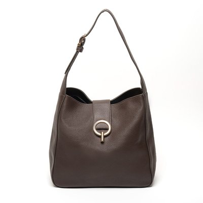 Madison Leather Handbag - Brown