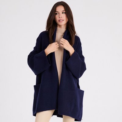 BO - Cashmere Cocoon Cardigan - Navy