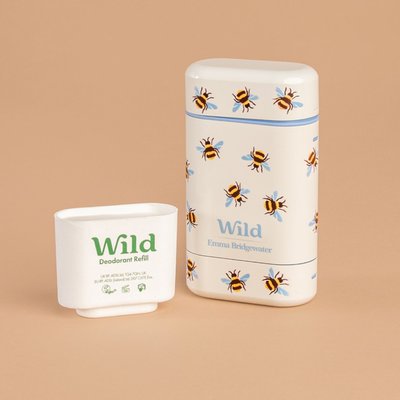 Honey & Cactus Flower Deodorant with Bee Case
