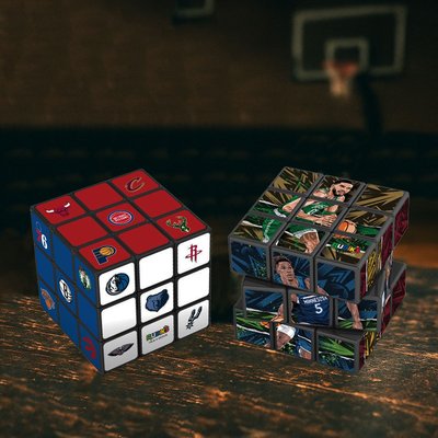 Cubes - NBA Divisions & NBA Court Legends