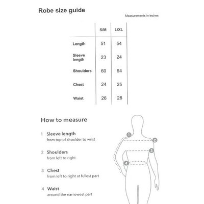 Plush Robe - Charcoal Gray