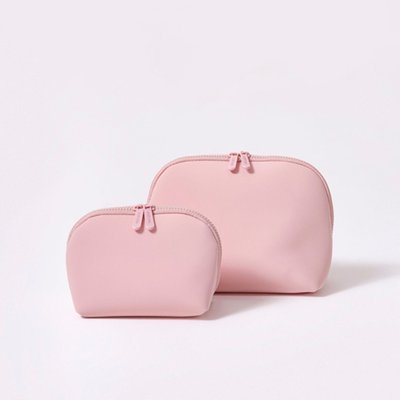 Makeup Pouch (Set of 2) - Pretty in Pink