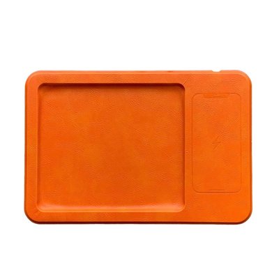 Valet Tray Wireless Charger - Orange