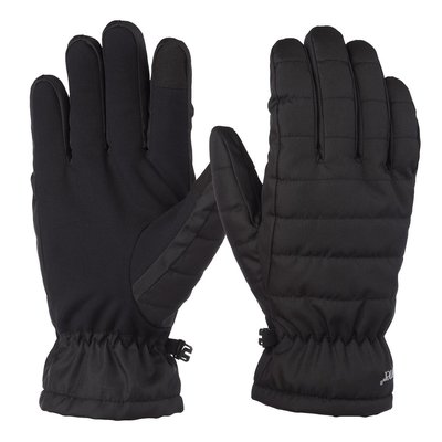 Men's Quilted Gloves - Black