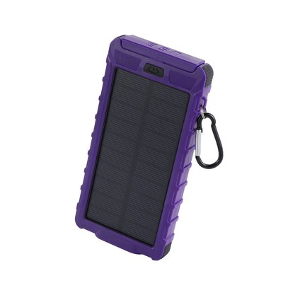 3 Port Solar Backup Battery - Purple