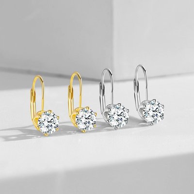 Marie Mini Leverback Earrings